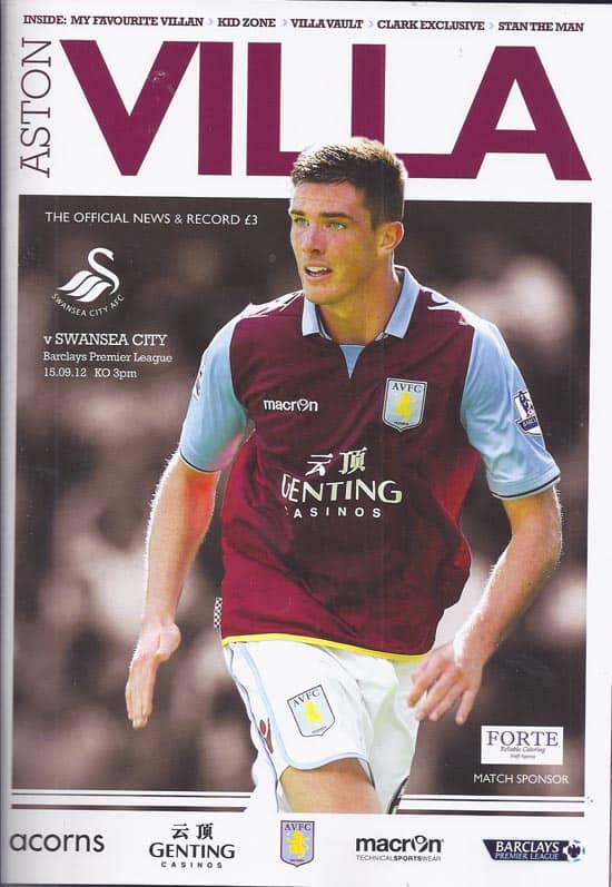 Aston Villa FC v Swansea City FC